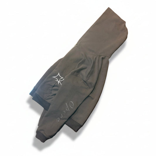 GENESIS: "UMBER" ZIP-UP
