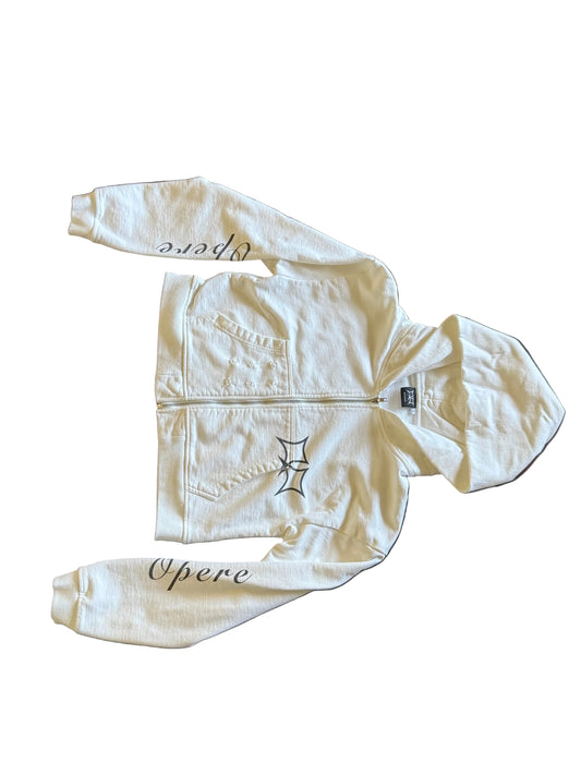 GENESIS: "BLANC" ZIP-UP